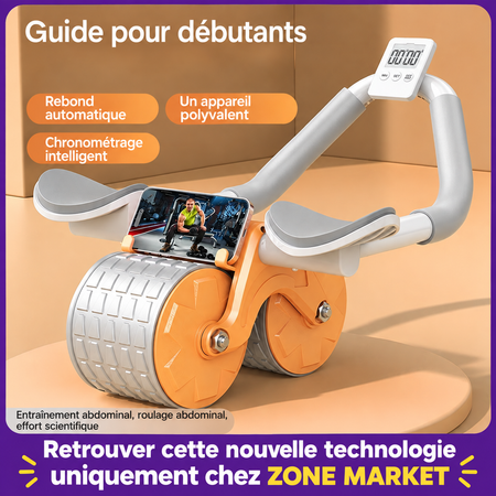 🎯 Roue Abdominale Pro Nouvelle Génération – Abdos Rapides & Sans Effort !