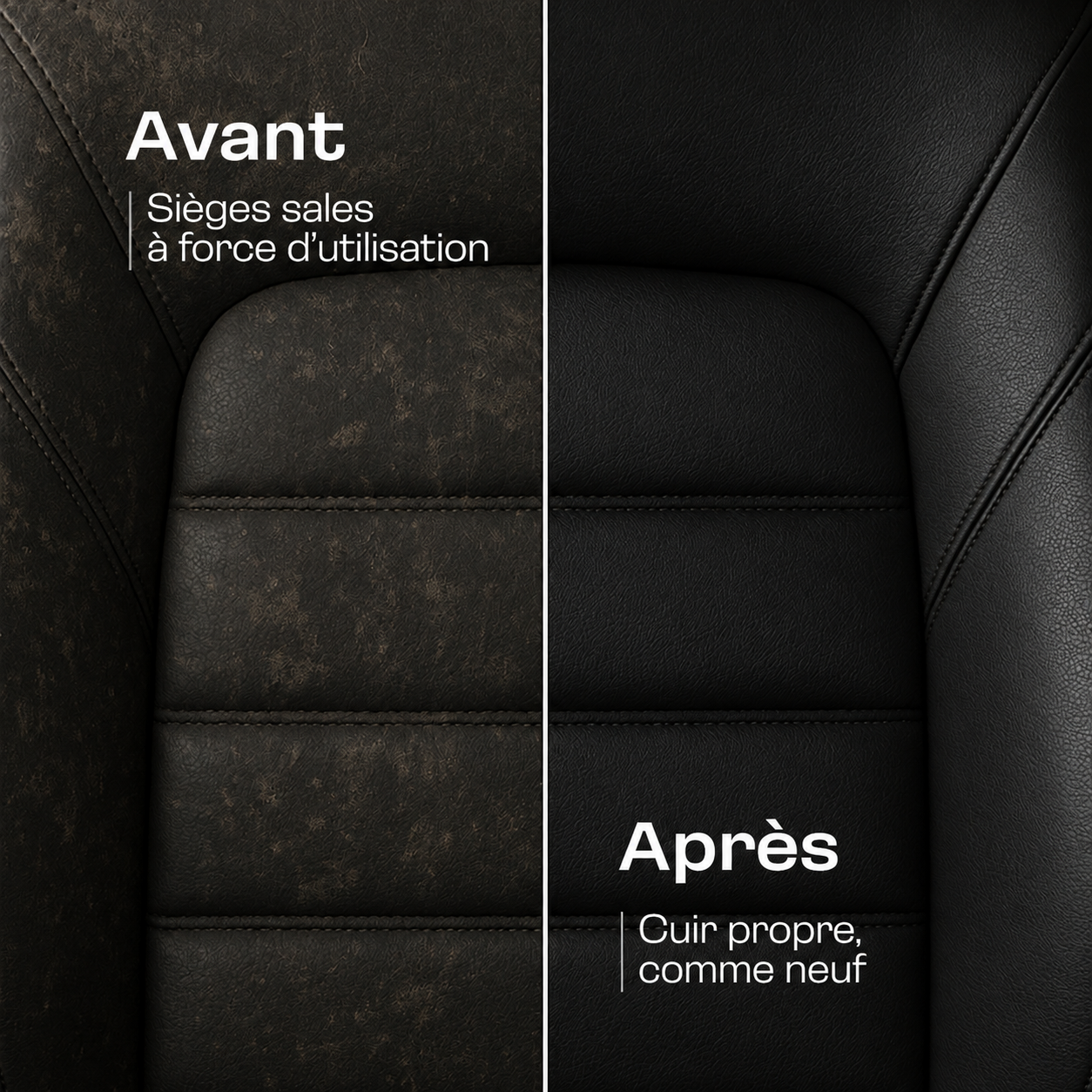 Le nettoyant des chaises cuire de la voiture 🔥 GRASS LEATHER : Votre cuir comme neuf, propre et souple !