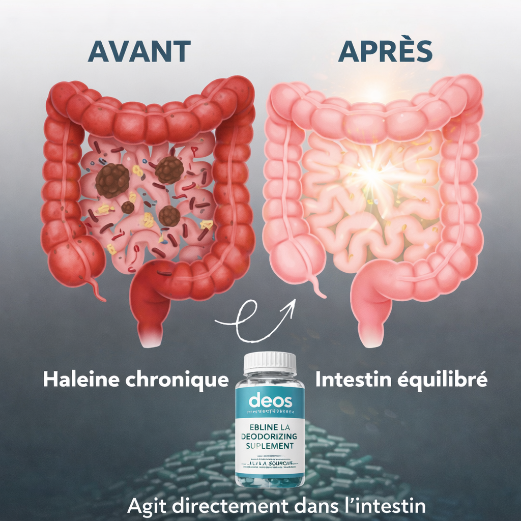 la solution contre la mauvaise haleine avec DEOS .