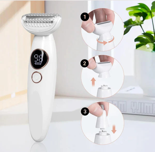 Le Kit Épilateur & Rasoir sans douleur — Le Secret d'une Peau Lisse et Douce au Quotidien