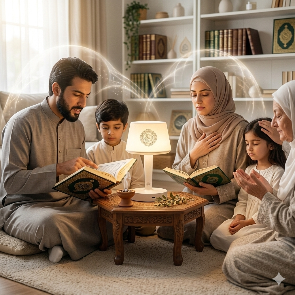 Lampe Coranique Audio LED + Télécommande