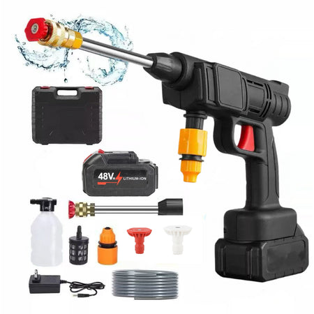 Pistolet Haute Pression 48V Sans Fil : Lavez, arrosez, et gagnez de l’argent avec le lavage auto !