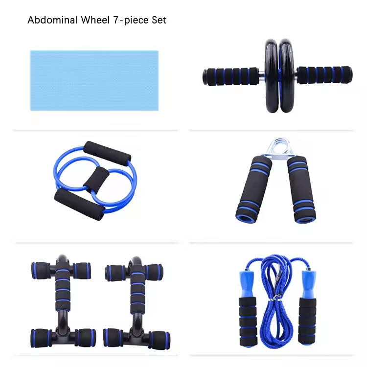 KIT FITNESS 5 EN 1 COMPLET : Votre salle de sport à la maison !
