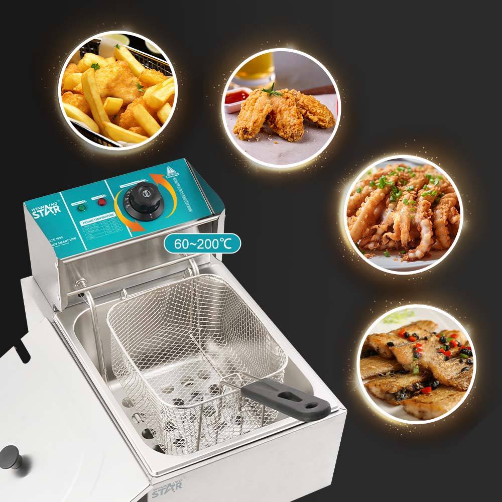 FRITEUSE ÉLECTRIQUE 6L : LE CROUSTILLANT QUI FAIT VENDRE !