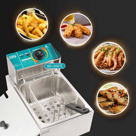 FRITEUSE ÉLECTRIQUE 6L : LE CROUSTILLANT QUI FAIT VENDRE !