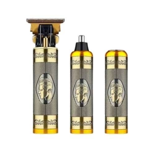 Pack Pro Sokany SK-16030 (3 pièces : tondeuse T-blade,    tête nez/oreilles, capuchon protection)