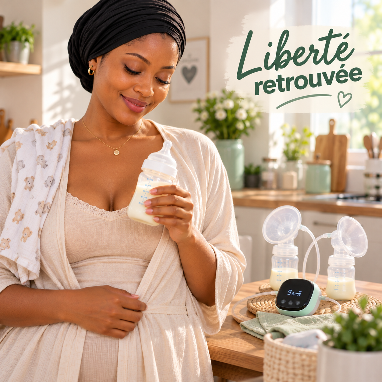 🍼 Tire-Lait Électrique Double RH338