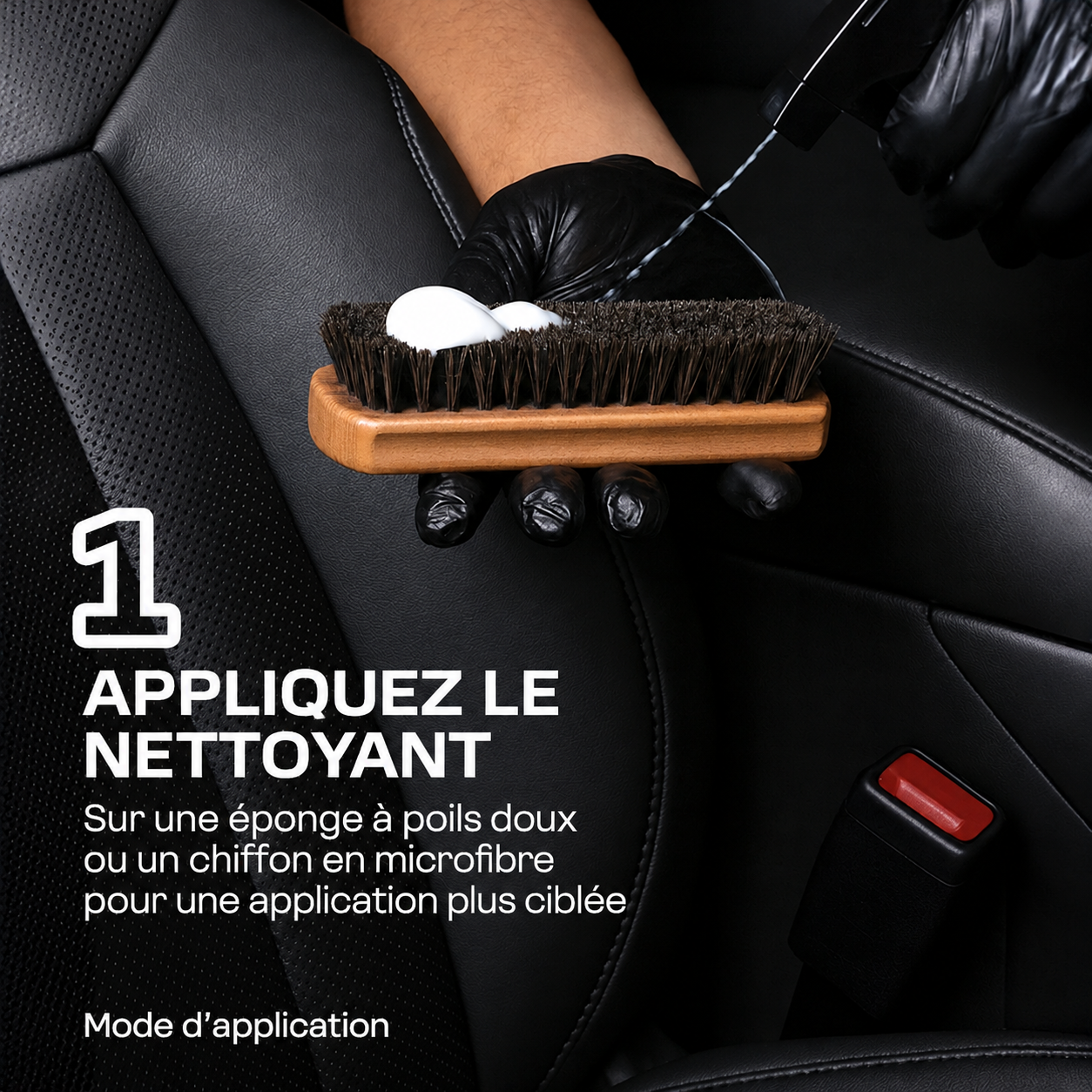 Le nettoyant des chaises cuire de la voiture 🔥 GRASS LEATHER : Votre cuir comme neuf, propre et souple !