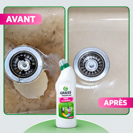 🚰 GRASS Digger-Gel : Tuyaux débouchés en 5 minutes !