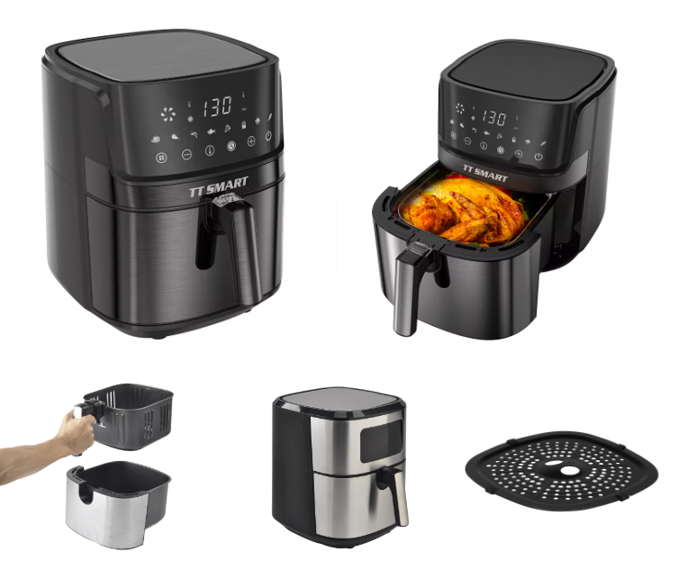 Friteuse Sans Huile SOKANY 5L – Cuisinez Malin, Sain et Économique
